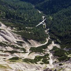 Flugwegposition um 14:58:07: Aufgenommen in der Nähe von Gemeinde Tweng, Tweng, Österreich in 3490 Meter